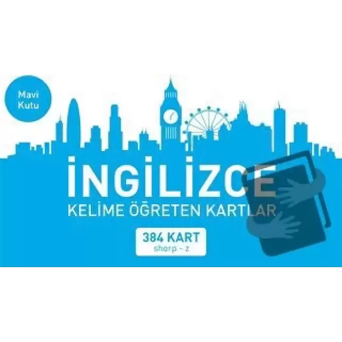 İngilizce Kelime Öğreten Kartlar Mavi Kutu (Sharp-z)