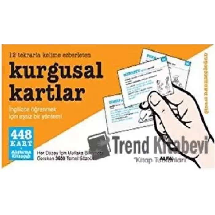 İngilizce Kurgusal Kartlar (448 Kart+ Alıştırma Kitapçığı )