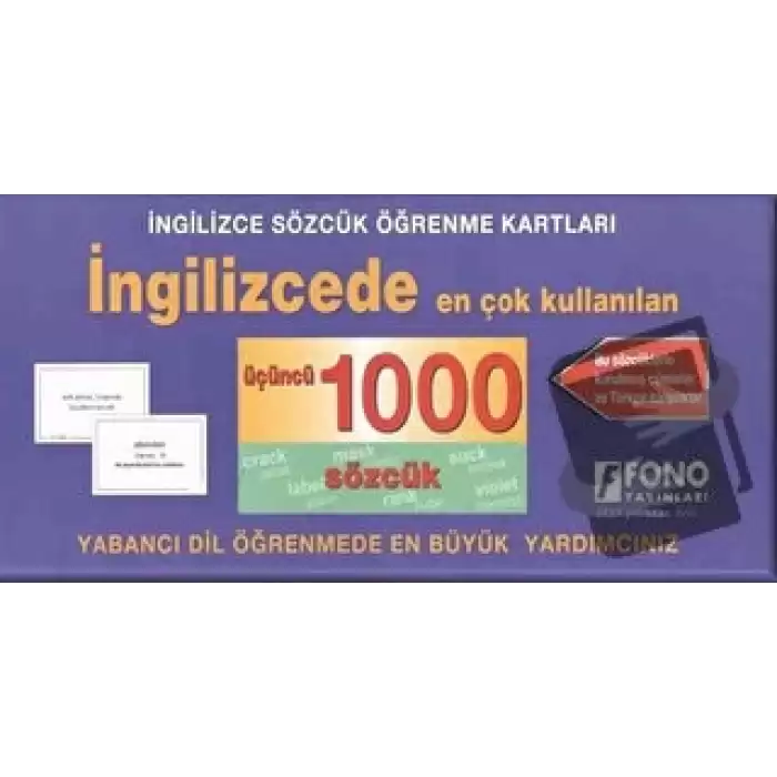 İngilizcede En Çok Kullanılan Üçüncü 1000 Sözcük