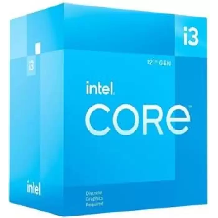 Intel Core İ3 12100F 3.3 Ghz 4 Çekirdek 12Mb Cache Lga1700 Soket 10Nm Kutulu Box İşlemci