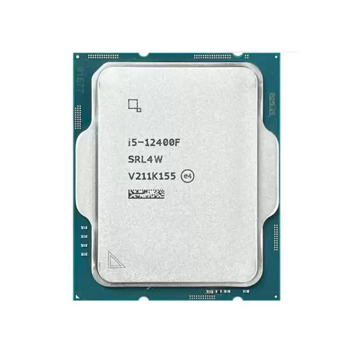 Intel Core İ5 12400F Tray 2.5 Ghz 4.4 Ghz 18Mb Lga1700P Vgasız Kutusuz 12.Nesil İşlemci