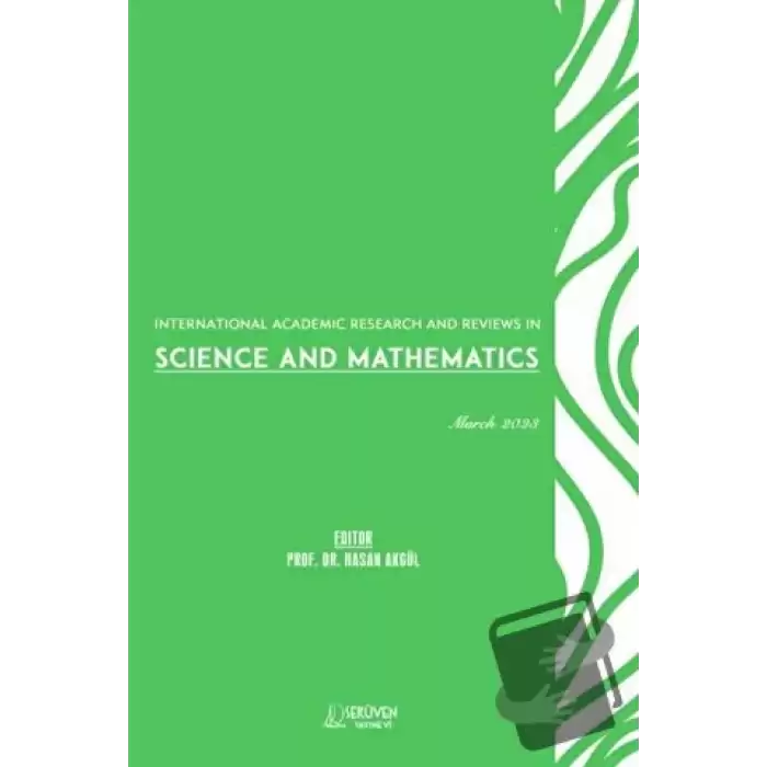 International Academic Research and Reviews in Science and Mathematics - March 2023