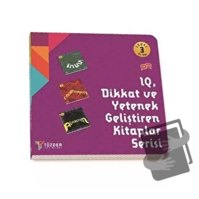 IQ Dİkkat ve Yetenek Geliştiren Kitaplar Serisi Level 3 (3 Kitap Takım) 5+ Yaş