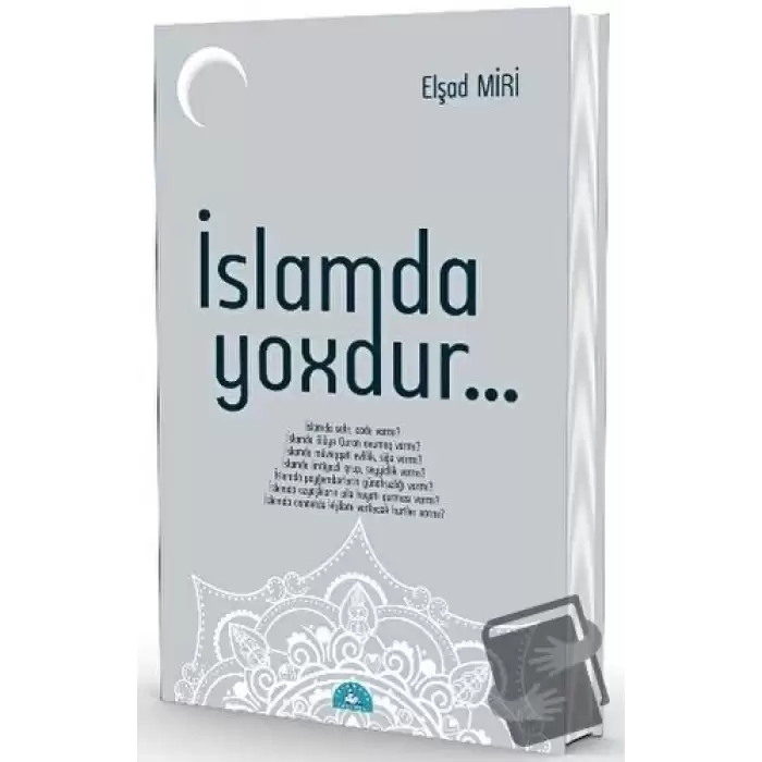 İslamda Yoxdur...