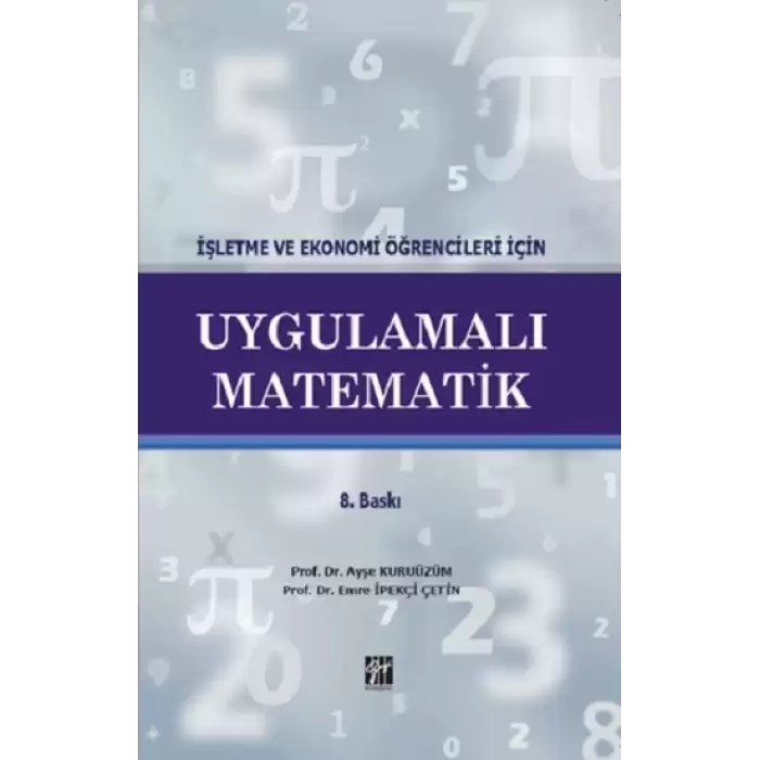 İşletme ve Ekonomi Öğrencileri için Uygulamalı Matematik