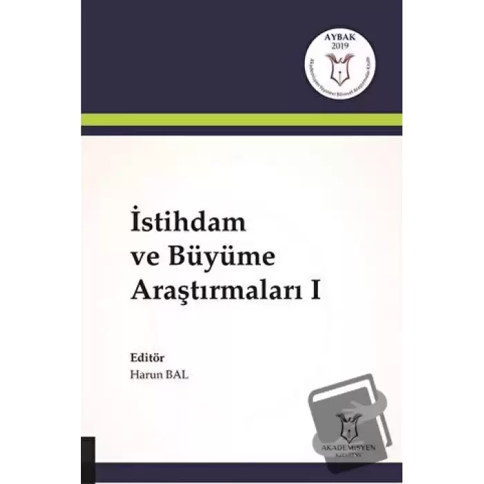 İstihdam ve Büyüme Araştırmaları 1