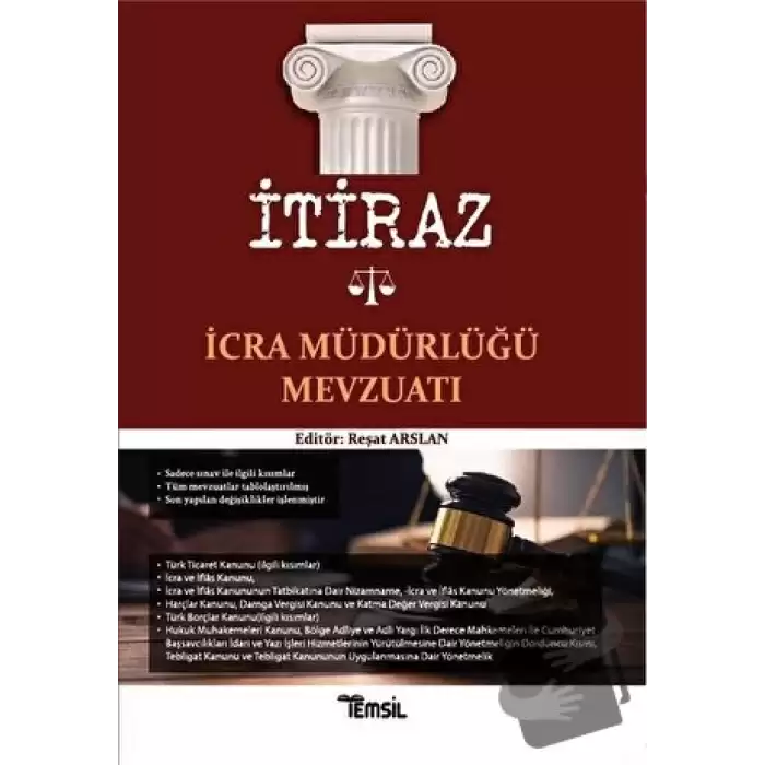 İtiraz İcra Müdürlüğü Mevzuatı