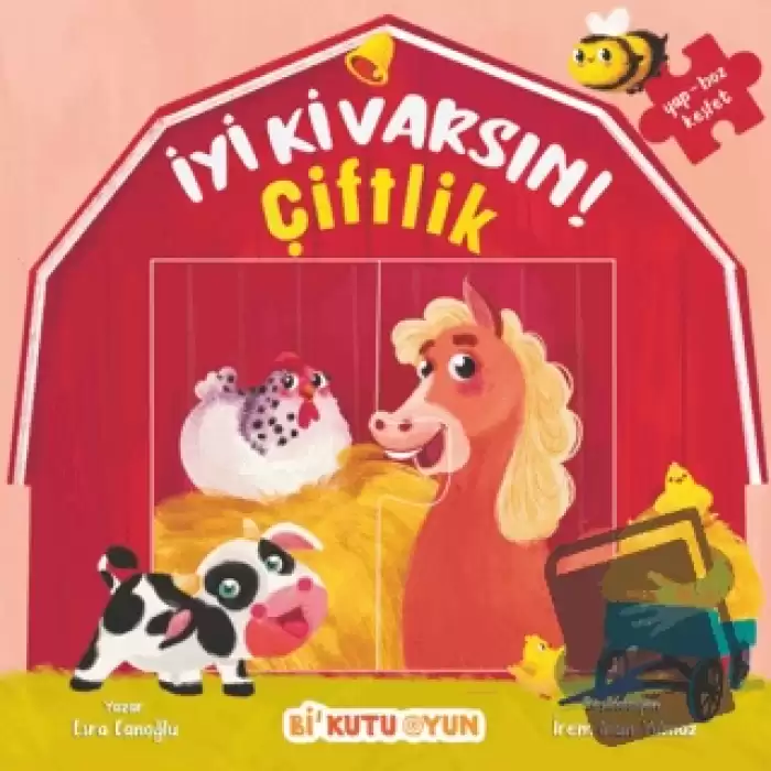 İyi Ki Varsın! Çiftlik (Yapbozlu Kitap)