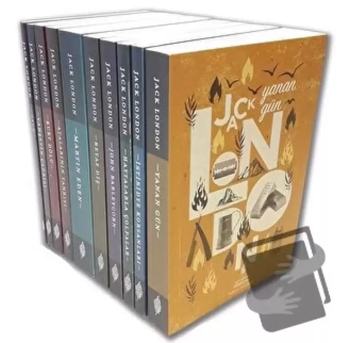 Jack London Seti (10 Kitap Takım)