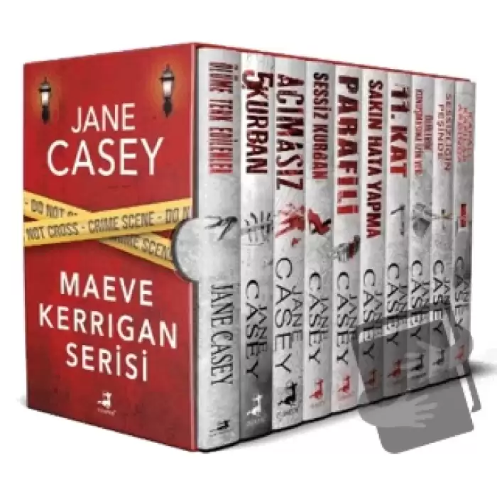 Jane Casey Maeve Kerrigan Serisi Tüm Kitaplar - Kutulu Set