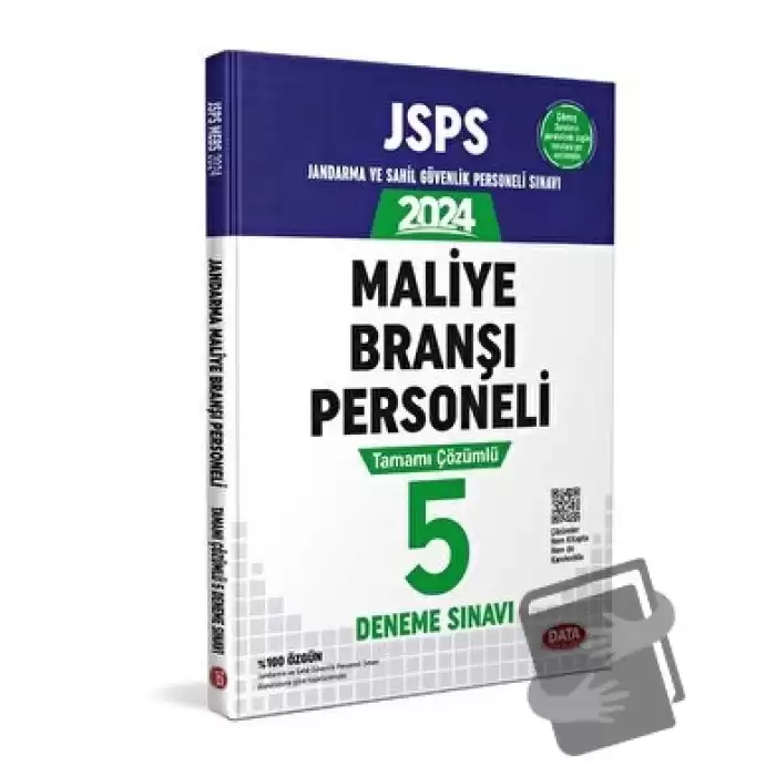 JSPS Jandarma ve Sahil Güvenlik Personeli Sınavı Maliye Branşı Personeli Tamamı Çözümlü 5 Deneme Sınavı