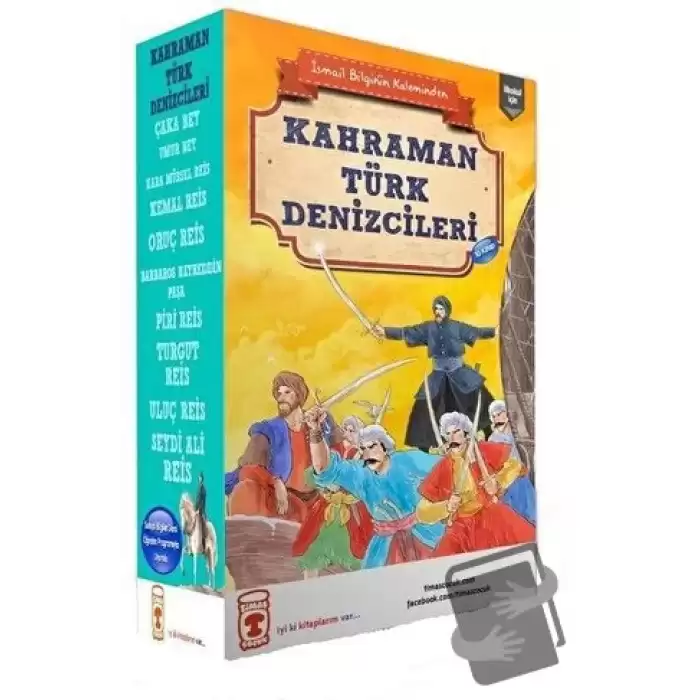 Kahraman Türk Denizcileri Seti (10 Kitap Takım)