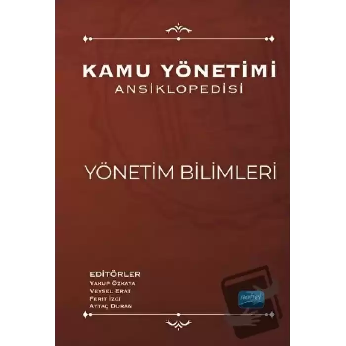 Kamu Yönetimi Ansiklopedisi - Yönetim Bilimleri