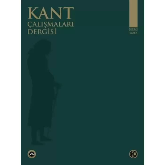 Kant Çalışmaları Dergisi Sayı 2