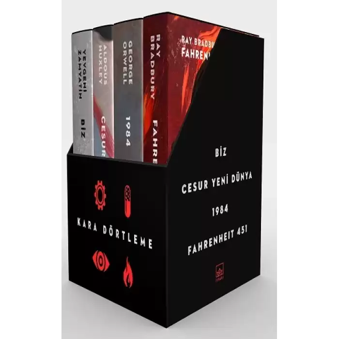 Kara Dörtleme Kutu Set - 4 Kitap (Ciltli)