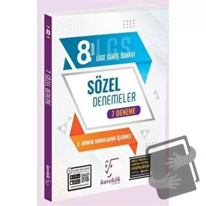 Karekök Yayınları 8. Sınıf LGS 7li Sözel Deneme