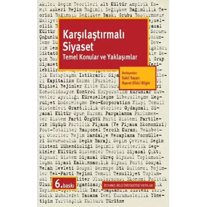 Karşılaştırmalı Siyaset Temel Konular ve Yaklaşımlar