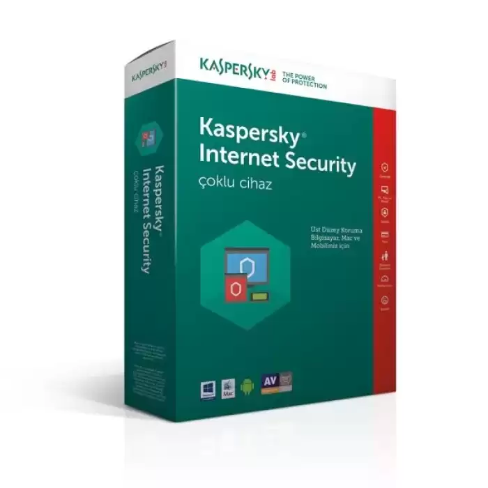 Kaspersky Internet Security 4 Kullanıcı 1 Yıl