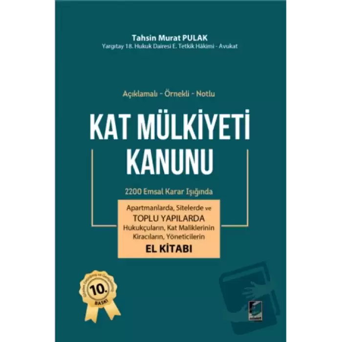 Kat Mülkiyeti Kanunu El Kitabı (Ciltli)