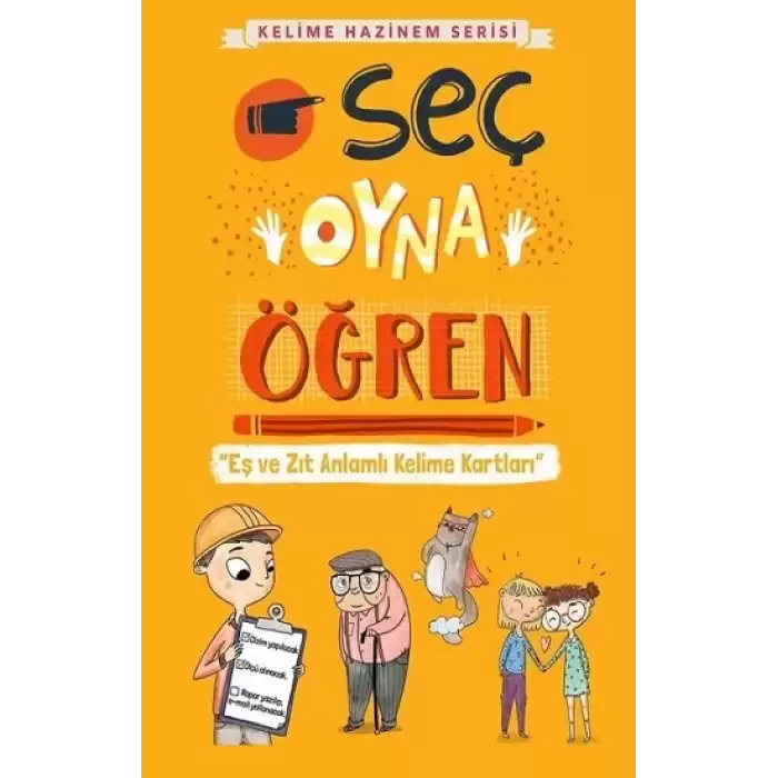 Kelime Hazinem Serisi - Seç, Oyna, Öğren Kartları