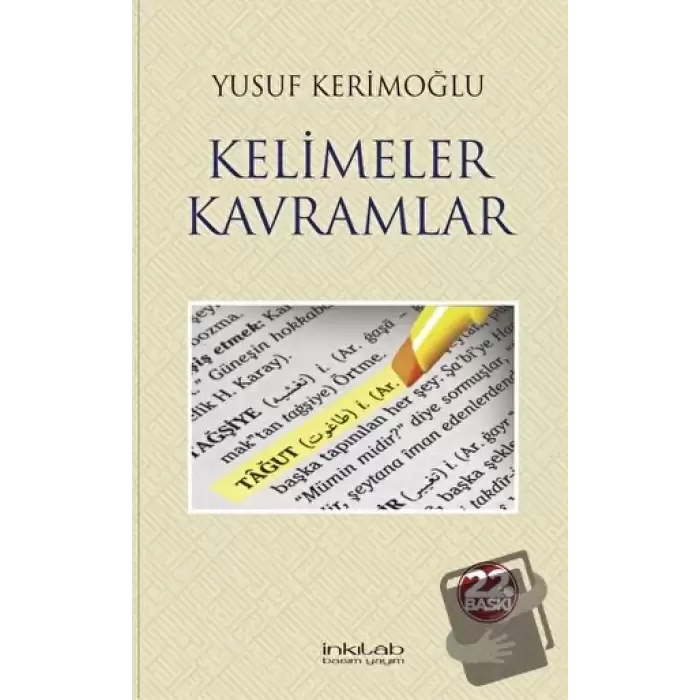 Kelimeler Kavramlar (Ciltli)