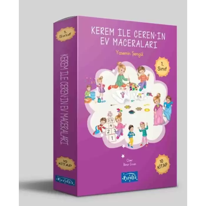 Kerem ile Ceren’in Ev Maceraları 10 Kitap Set