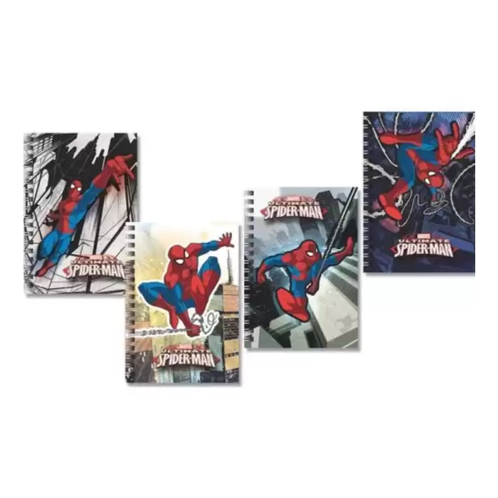 Keskin Color Bloknot Spider Man Metalize 80 Yp A6 140400-06 - 36lı Standart