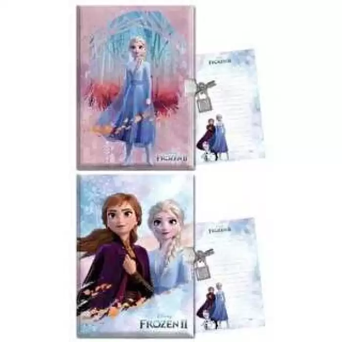 Keskin Color Hatıra Defteri Kilitli Frozen Iı 104 Yp 14X20 310210-92