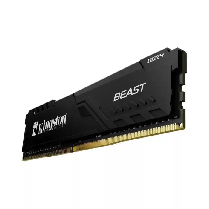 Kingston Beast Kf436C18Bb-16Tr 16Gb (1X16) Ddr4 3600Mhz Cl18 Siyah Gaming Ram (Bellek)