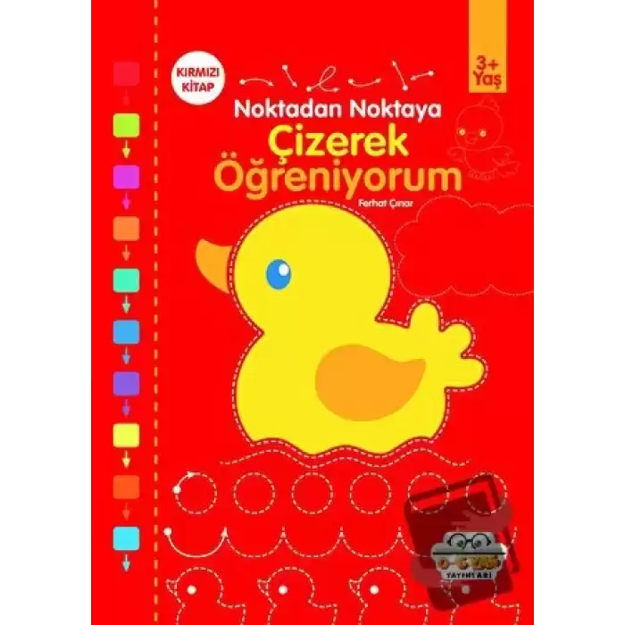 Kırmızı - Çizerek Öğreniyorum - Noktadan Noktaya