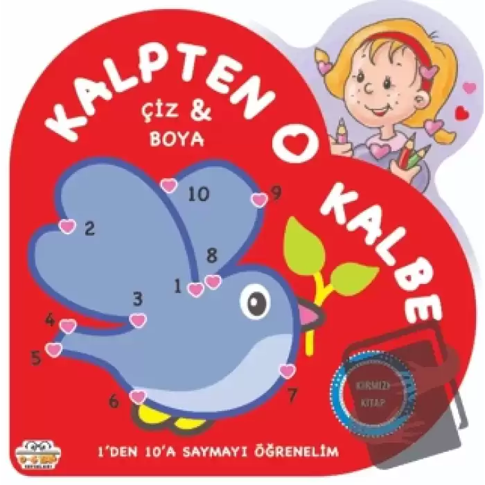 Kırmızı Kitap - Kalpten Kalbe - Çiz/Boya