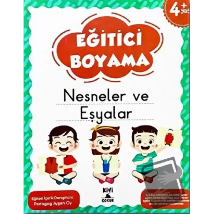 Kivi Eğitici Boyama Nesneler Ve Eşyalar