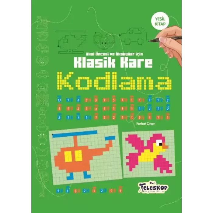 Klasik Kare Kodlama Yeşil Kitap