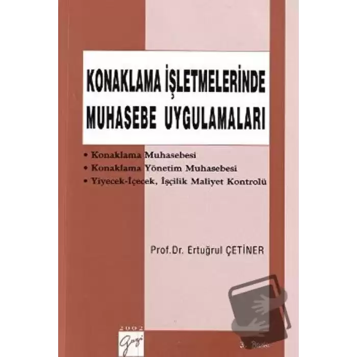 Konaklama İşletmelerinde Muhasebe Uygulamaları