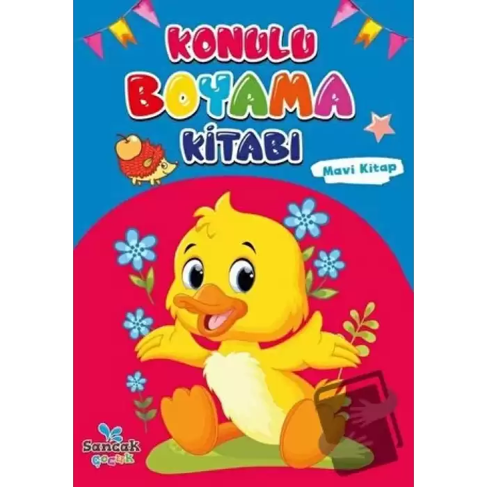 Konulu Boyama Kitabı - Mavi Kitap