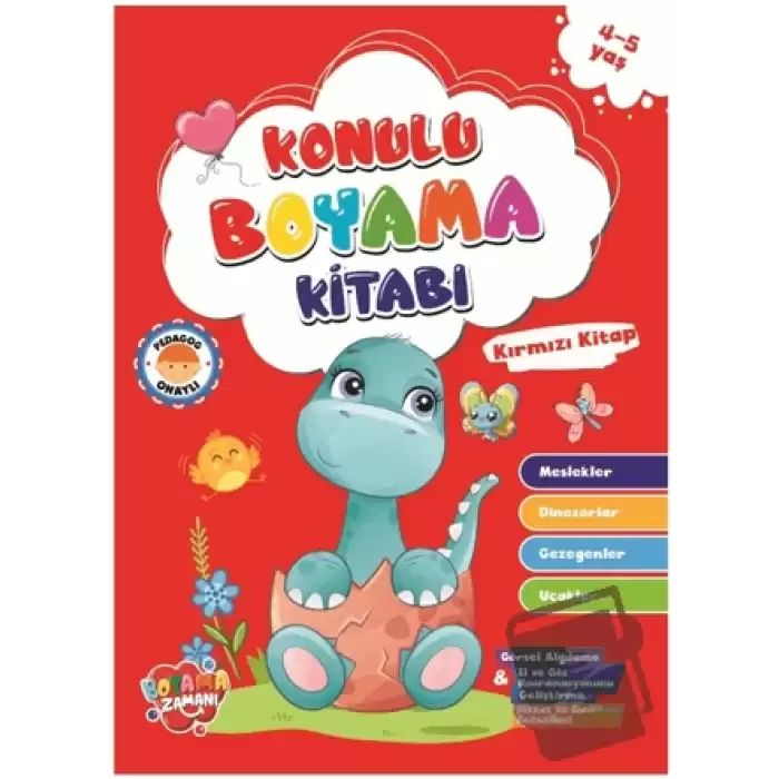 Konulu Boyama Serisi-Yeşil Kitap 4-5 Yaş