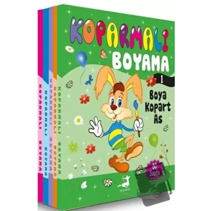 Koparmalı Boyama Set 1 (5 Kitap Takım)