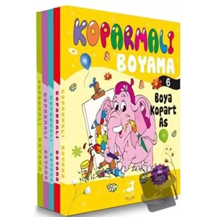 Koparmalı Boyama Set 2 (5 Kitap Takım)