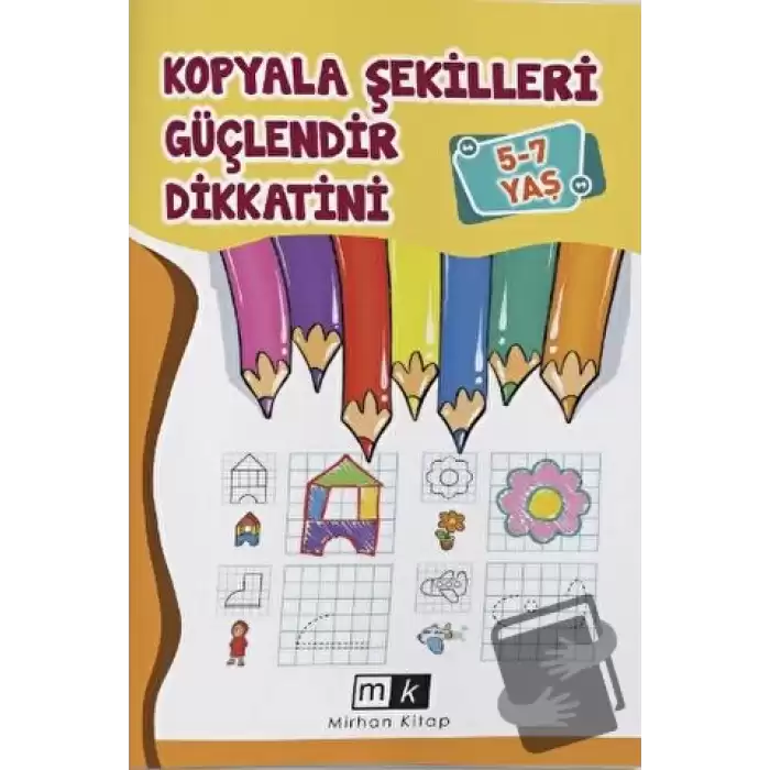 Kopyala Şekilleri Güçlendir Dikkatini 5-7 Yaş