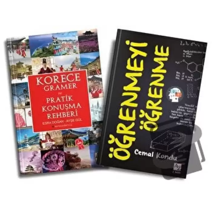 Korece Öğrenme Seti (2 Kitap Takım)