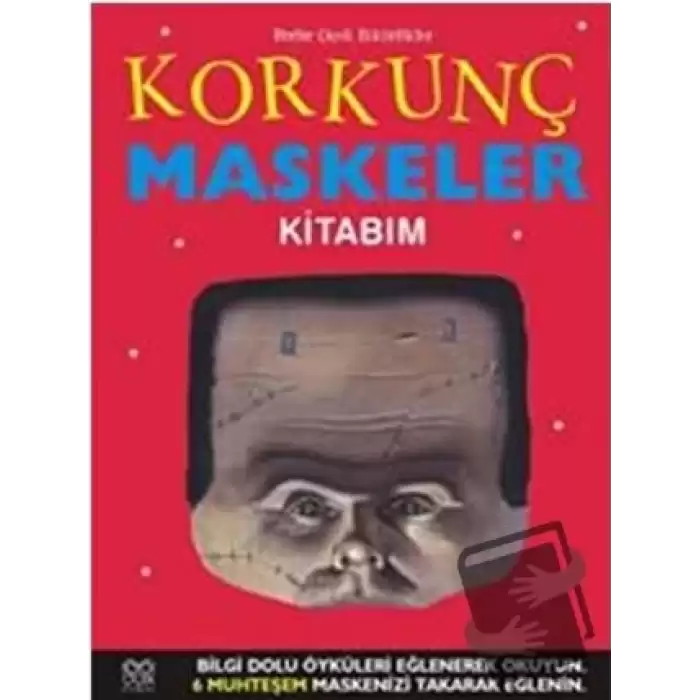 Korkunç Maskeler Kitabım (Ciltli)