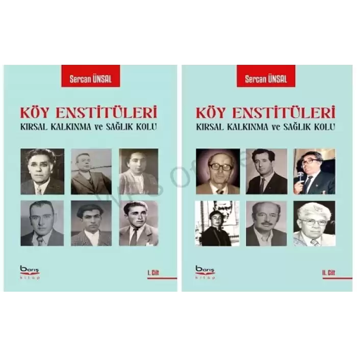 Köy Enstitüleri Kırsal Kalkınma ve Sağlık Kolu - ( 2 Cilt Takım)