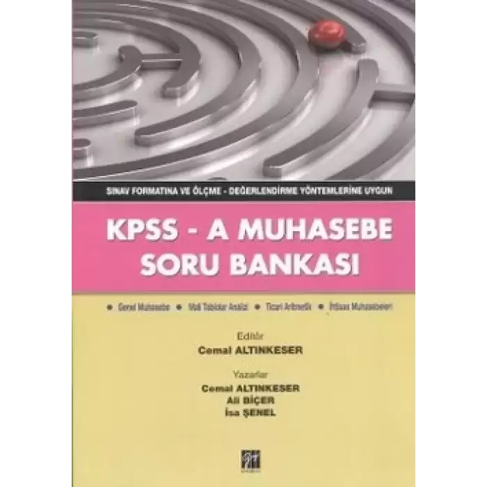 KPSS - A Muhasebe Soru Bankası