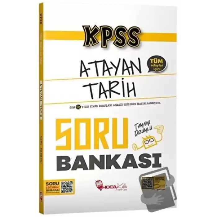 KPSS Atayan Tarih Soru Bankası