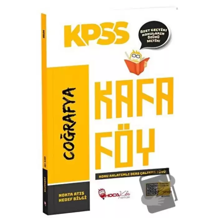 KPSS Coğrafya Konu Anlatımlı Kafa Föy