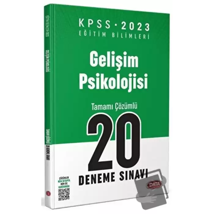 KPSS Eğitim Bilimleri Gelişim Psikolojisi 20 Deneme Sınavı