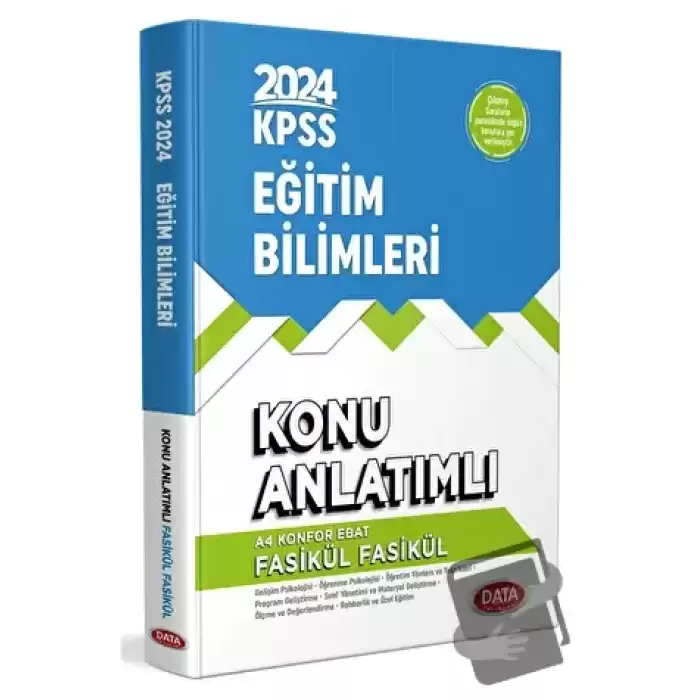 KPSS Eğitim Bilimleri Konu Anlatımlı Fasikül Fasikül