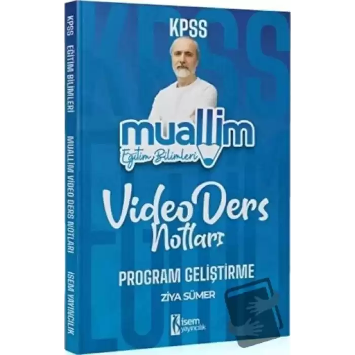 KPSS Eğitim Bilimleri Muallim Program Geliştirme Video Ders Notları