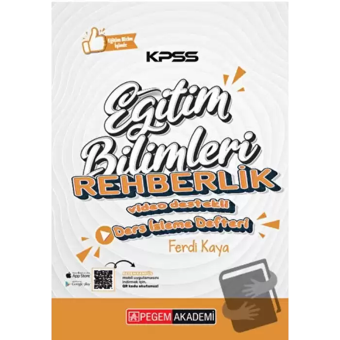 KPSS Eğitim Bilimleri Rehberlik ve Özel Eğitim Ders İzleme Defteri