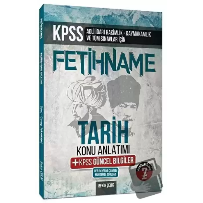 KPSS FETİHNAME Tarih Konu Anlatımı Bekir Çelik